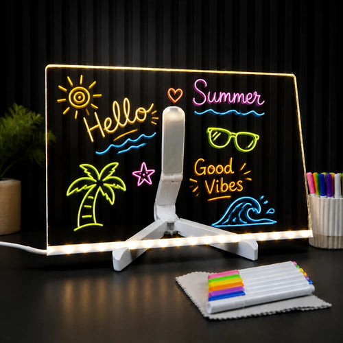 Led Light Up Drawing Board Illuminated Kids Educational Art Tool